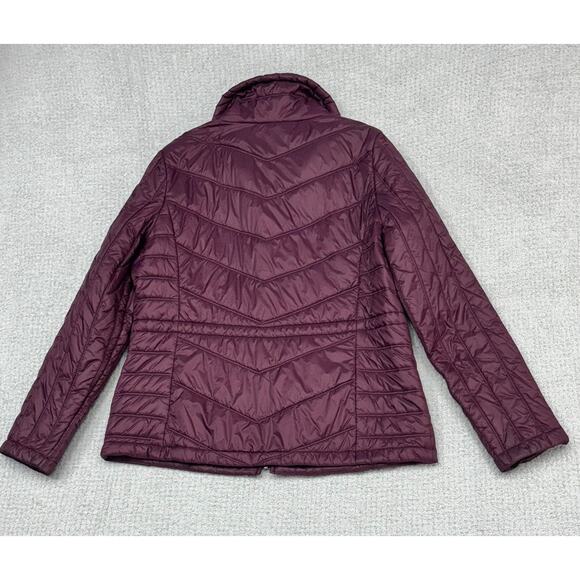 Guess Women's Purple Quilted Jacket Size L #62624 - Picture 2 of 3